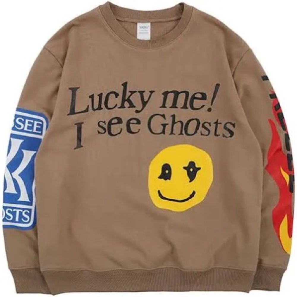 Lucky me! I See Ghosts - men’s urban sweatshirt